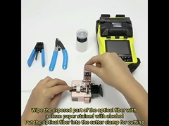 Wire Fusion Splicing Machines , Construction Fiber Optic Fusion Splicer