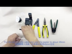 SC UPC 광섬유 빠른 연결기 분야 퀵어셈플리 SGS는 증명했습니다