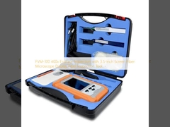 FVM-100 400x 3.5인치 화면 섬유 현미경 디스플레이 섬유 검사 도구로 끝면 검사