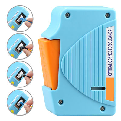 FONGKO Fiber Optic Cleaning Box 550 Times Cassette Cleaner FTTX Reliable Optical Fiber Connector Tool