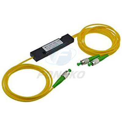 고급 품질 눈 프브트 ABS 연결기 FC / APC 1x2 섬유 광 분배기 1310nm 또는 1550nm 또는  1490nm을 도매합니다