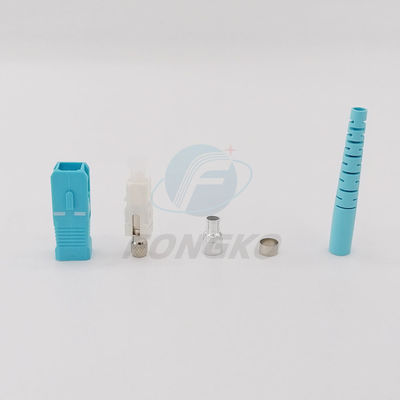 품질  OEM 3mm Om3 FTTH FTTX Fiber Optic Connector SC To UPC 공장