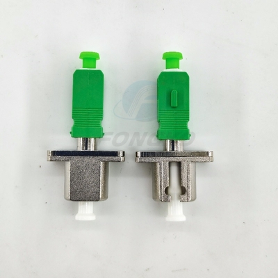 심플렉스 심글모드 광섬유 어댑터 LC APC - SC APC FTTH 남성 어댑터 광 금속 결합기