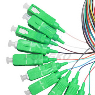 12F FTTH 광섬유 피그테일 SC APC UPC SM G.657A1 광섬유 케이블