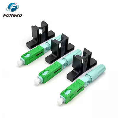 SC APC 광섬유 빠른 연결장 FTTH 빠른 광 연결장 설치