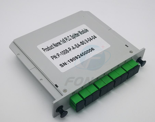 1*8 1*16 1*32 SC APC 광섬유 PLC 스플리터 LGX FTTH 광학 PLC 스플리터