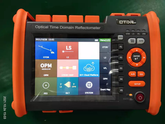 FTTH VFL OPM 광학 시간 영역 반사계 스마트 다기능 광섬유 OTDR