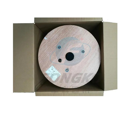 야외 GJYXFCH 2*5mm FTTH 릴 드럼 섬유 드롭 케이블 LSZH 자기 지원 광섬유 케이블