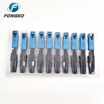 SC UPC APC PC SM 싱글 모드 55mm 커넥터 광섬유 어댑터 빠른 커넥터