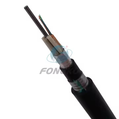 ADSS GYXTW 광섬유 케이블 외관 광 케이블 단일 모드 MDPE 광 케이블 24 코어 광 케이블