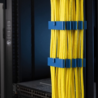 네트워크 케이블 관리자 CAT5 CAT6 케이블 콤 광섬유 케이블 드레서