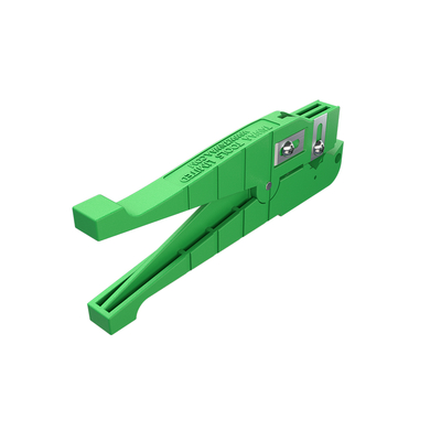 FONGKO 45-164 와이어 스트리핑을 위한 동축 케이블 스트립러 녹색 케이블 직경 6.4mm ~ 14.3mm