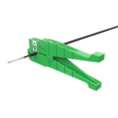 FONGKO 45-164 동축 스트리퍼 녹색 케이블 직경 6.4mm ~ 14.3mm 루즈 튜브 케이블 스트리퍼 동축 케이블 스트리퍼