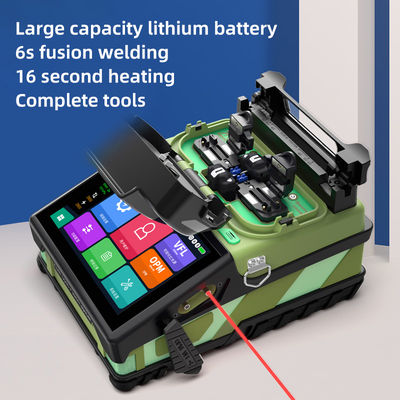 광섬유 융합 스플라이커 6 모터 코어에서 코어 융합 스플라이커