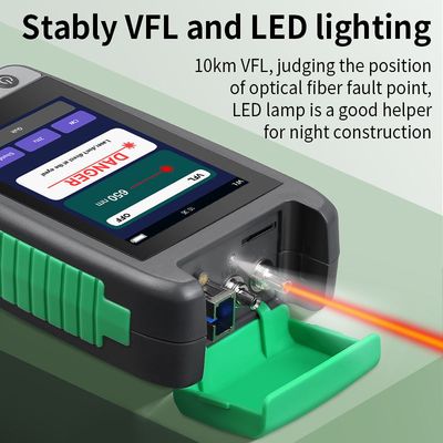 미니 OTDR 테스터 1310nm 1550nm 1610nm 1625nm 1650nm 휴대용 광 시간 영역 반사계 광섬유 장비