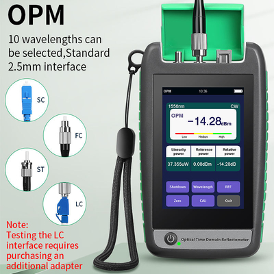 FONGKO 미니 OTDR 테스터 1310nm 1550nm 1610nm 1625nm 1650nm 휴대용 광 시간 영역 반사계 광섬유 장비