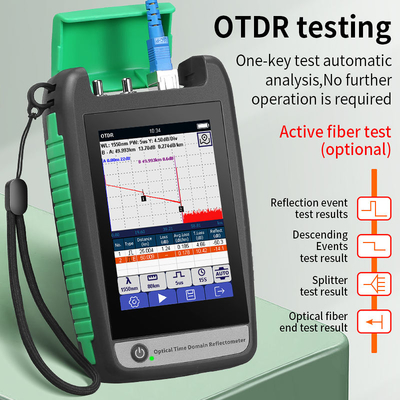 FONGKO 미니 OTDR 테스터 1310nm 1550nm 1610nm 1625nm 1650nm 휴대용 광 시간 영역 반사계 광섬유 장비