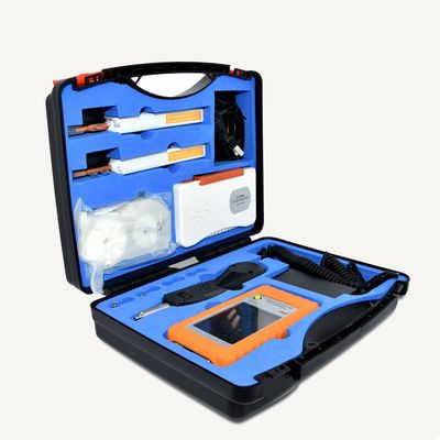 FVM-100 400x 3.5인치 화면 섬유 현미경 디스플레이 섬유 검사 도구로 끝면 검사