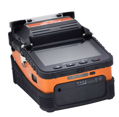 AI-6C 8 심 접 시간 18초 가열 코어 섬유 용접기 6개 모터 융착 접합기 (코어 정렬 포함)