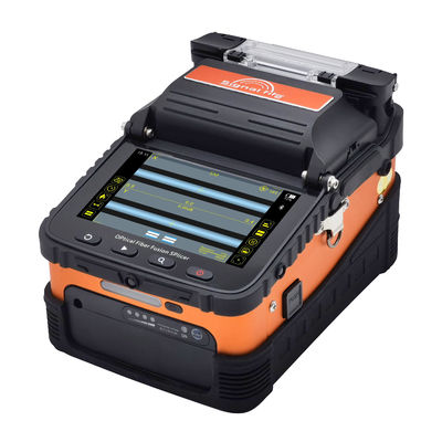 AI-6C 8 심 접 시간 18초 가열 코어 섬유 용접기 6개 모터 융착 접합기 (코어 정렬 포함)