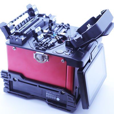 FONGKO Fiber Fusion Splicing Machine 4 Motor Optical Fiber Fusion Splicer Fiber Optic Equipment