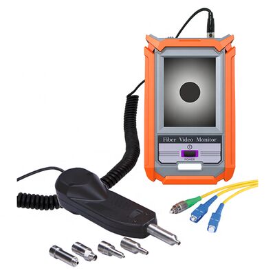 FONGKO 전문 광섬유 끝 얼굴 청소 도구 키트 광섬유 검사 세트 통신