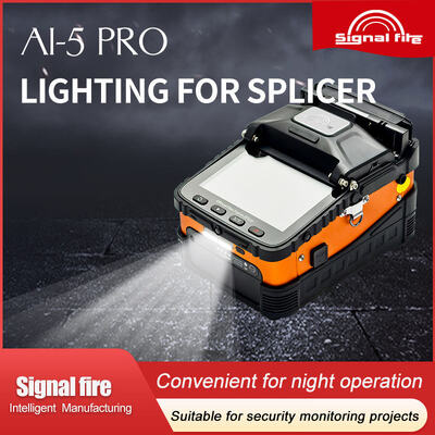 신형 FTTH AI-5Pro 전자 기계 코어에서 코어 정렬 섬유 융합 스플라이서 용접 기계