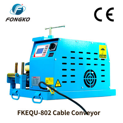 FONGKO FKEQU-802 Cable Conveyor 4~20m/min AC380V AC220V 1~10cm Wire Pulling Machine