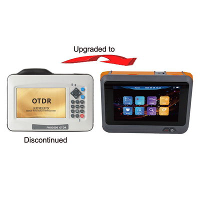 FHO3100 OTDR 1310/1550nm 광섬유 OTDR 터치 스크린 VFL OLS OPM 이벤트 지도 이더넷 OTDR