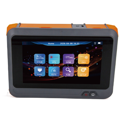 FHO3100 OTDR 1310/1550nm 광섬유 OTDR 터치 스크린 VFL OLS OPM 이벤트 지도 이더넷 OTDR