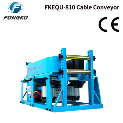 FONGKO FKEQU-810 AC380V AC220V 케이블 풀러 다중 장치 연결 케이블 운반 기계 지하 케이블 건설