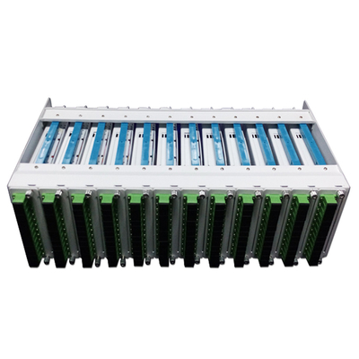 지능형 구조 1U 광섬유 케이블 관리자 12 포트 패치 패널 OEM 방화