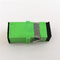 검은 오토 셔터 SC / APC 어댑터 SC는 녹색 샐 단일모드 광 섬유용 어댑터들을 단순화합니다