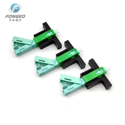 2x3mm 드롭 케이블을 위한 광섬유 분야 기계적 FTTH SC APC 빠른 연결기
