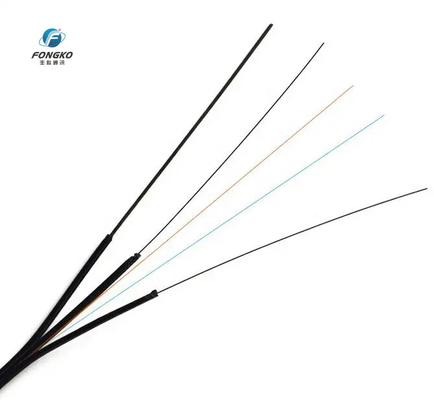 야외 GJYXFCH 2*5mm FTTH 릴 드럼 섬유 드롭 케이블 LSZH 자기 지원 광섬유 케이블