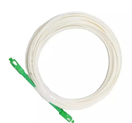 2mm 3mm FTTH 피그테일스 LSZH 화이트 광섬유 광 케이블 G652D G657A SC/APC 광섬유 패치 케이블