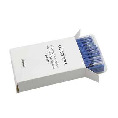 광섬유 커넥터 1.25mm 2.5mm LC MU ST 커넥터 클리너 청소 스틱